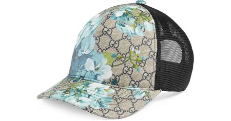 gucci cap blaue blume .